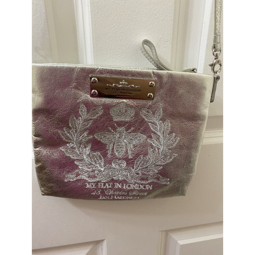 rare My Flat In London Queen Bee crossbody bag silver Witty&Wise Jan Haedrich